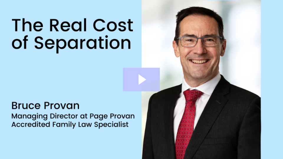 Real Cost of Separation