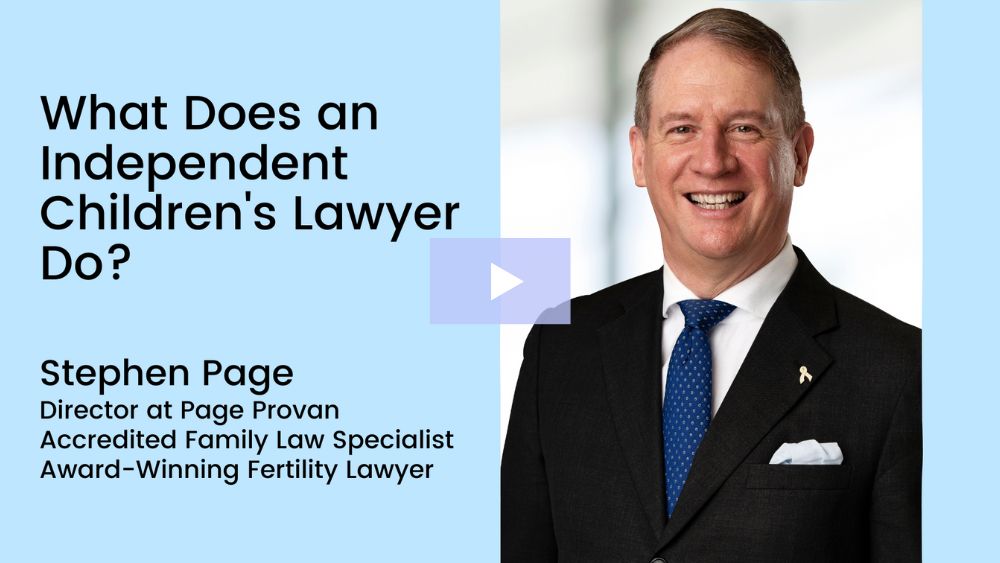 What Does an Independent Children's Lawyer Do?