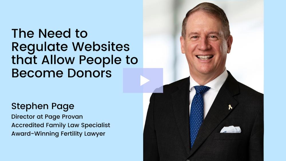 The Need to Regulate Websites that Allow People to Become Donors