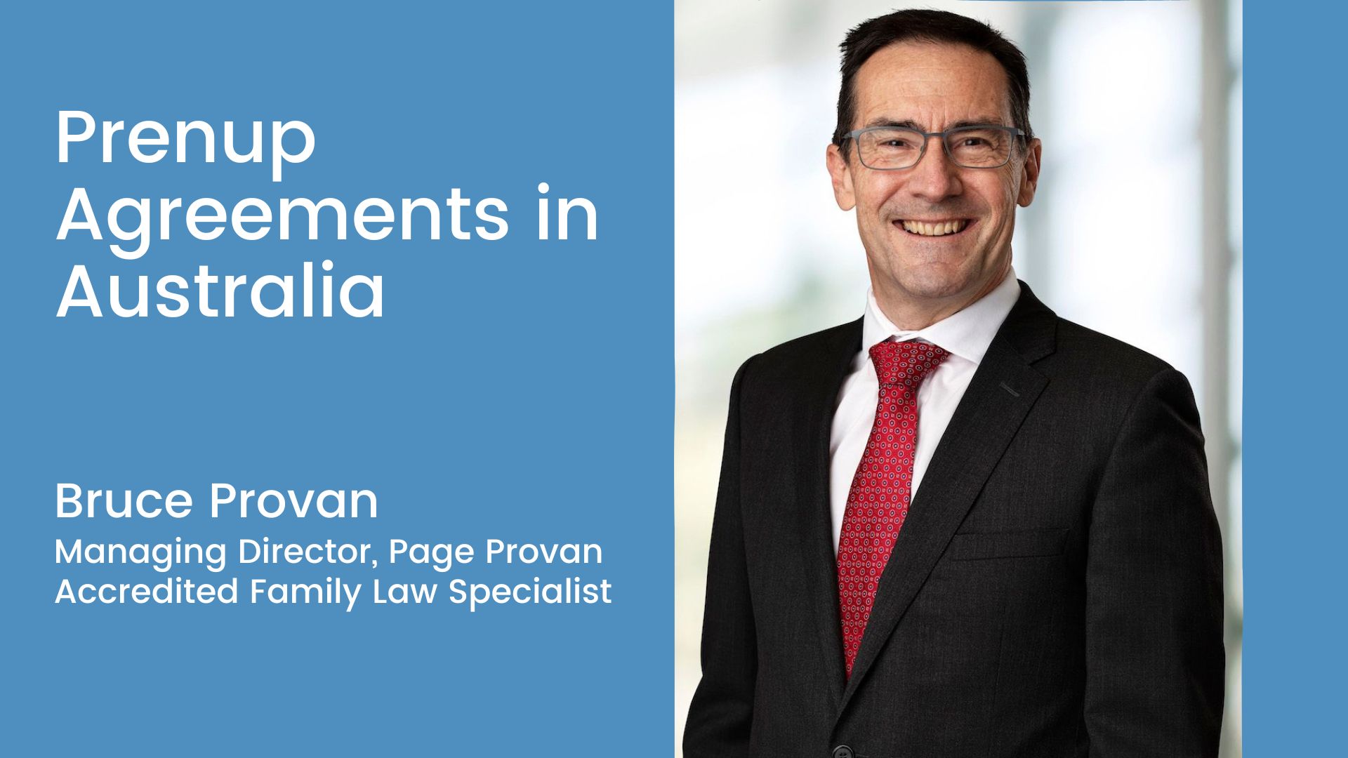 Prenuptial Agreements in Australia Page Provan