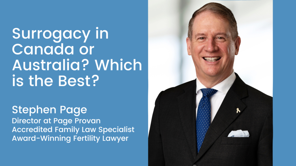 Surrogacy in Canada or Australia? Which is the Best?