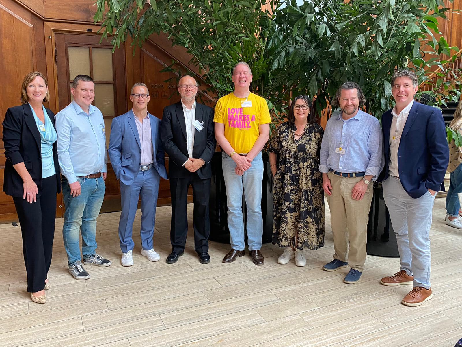 Stephen Page with the International Surrogacy Forum organising committee. Stephen Co-founded the International Surrogacy Forum, which showcases research and regulation of surrogacy. 