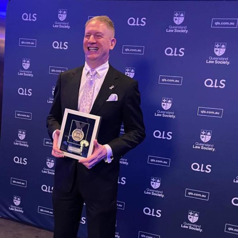 Received several awards, including the inaugural Pride in Law Award (2020) and the Queensland Law Society President’s Medal (2023)