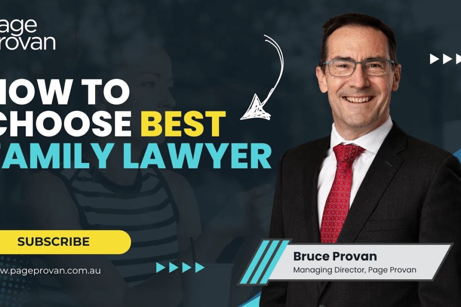 In this video, Award Winning Family Lawyer, Bruce Provan discusses how to choose the best Family Lawyer.