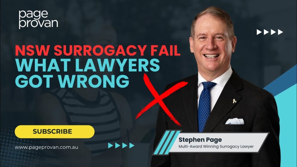 NSW Surrogacy FAIL: What Lawyers Got Wrong and How to Avoid It