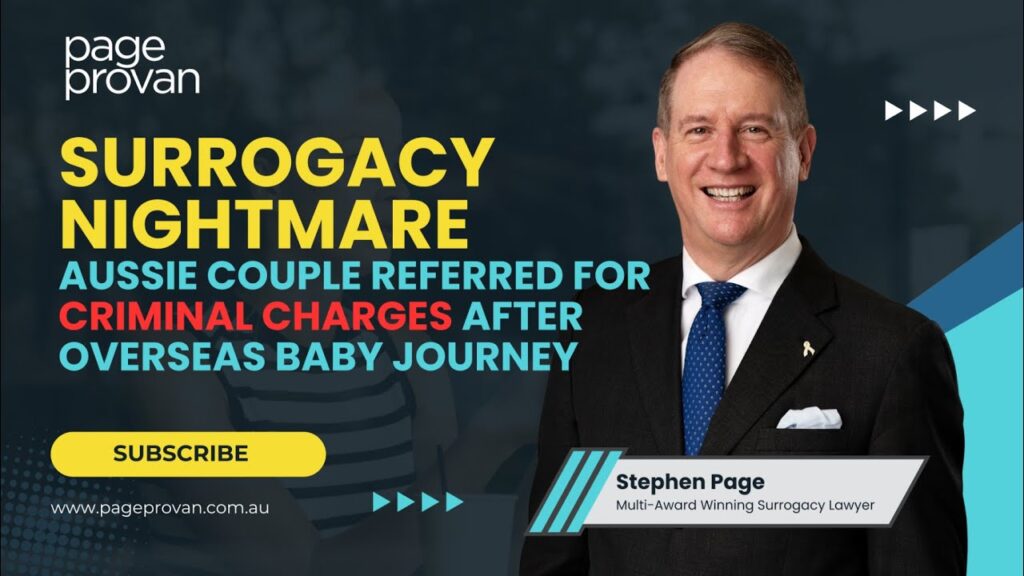 Surrogacy Nightmare: Aussie Couple Referred for Criminal Charges After Overseas Baby Journey