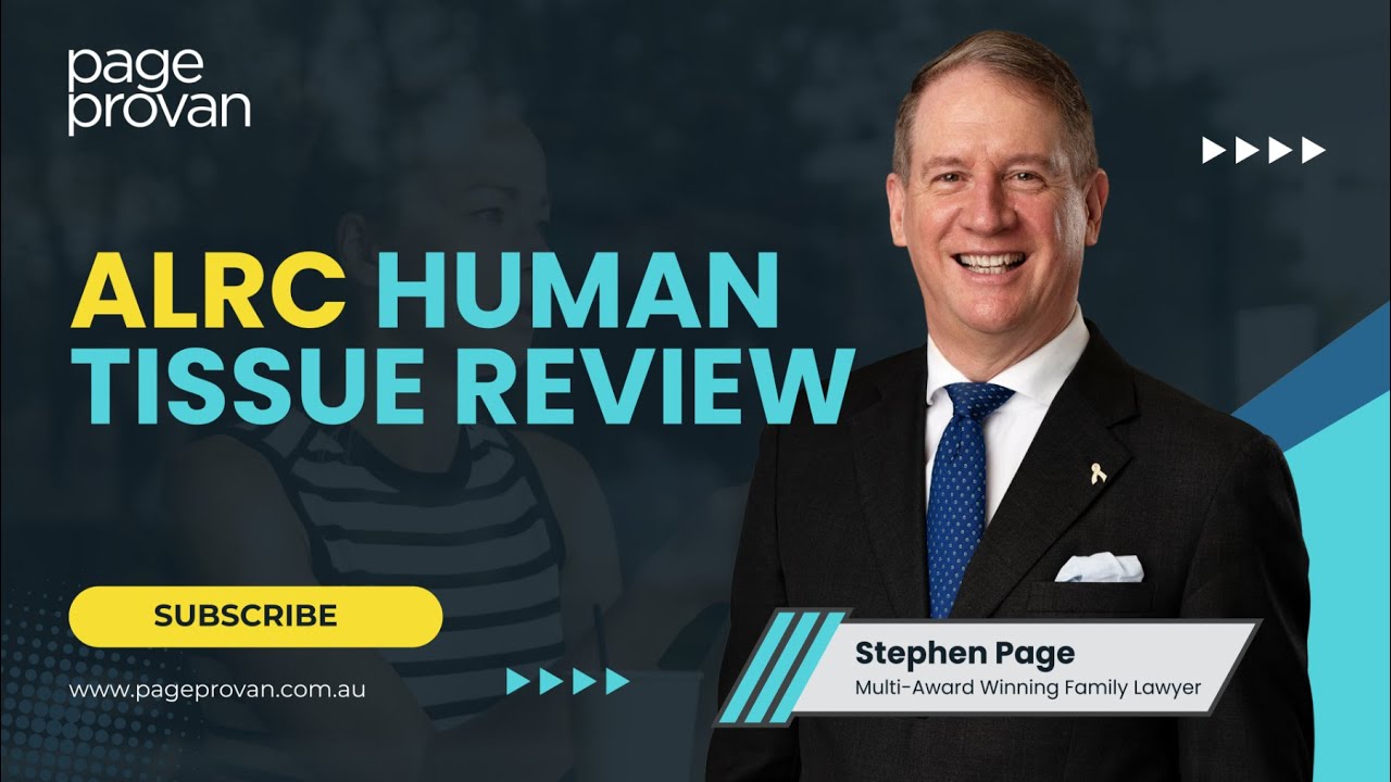 Alrc Australian Law Reform Commission (ALRC) Human Tissue Review