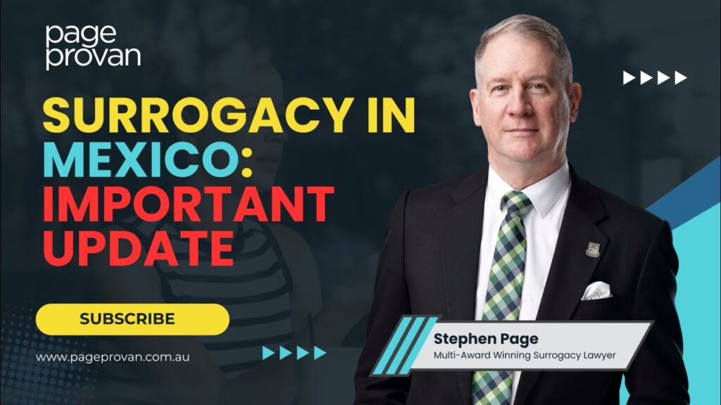 Surrogacy in Mexico: Important Update