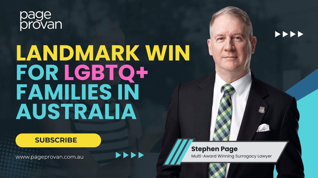 ACT Surrogacy Law Changes: Landmark LGBTQ+ Parentage Win