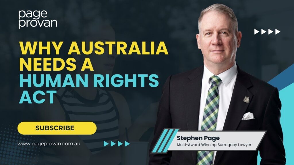 Human Rights Act Australia: Why IVF & Surrogacy Need Statutory Protection