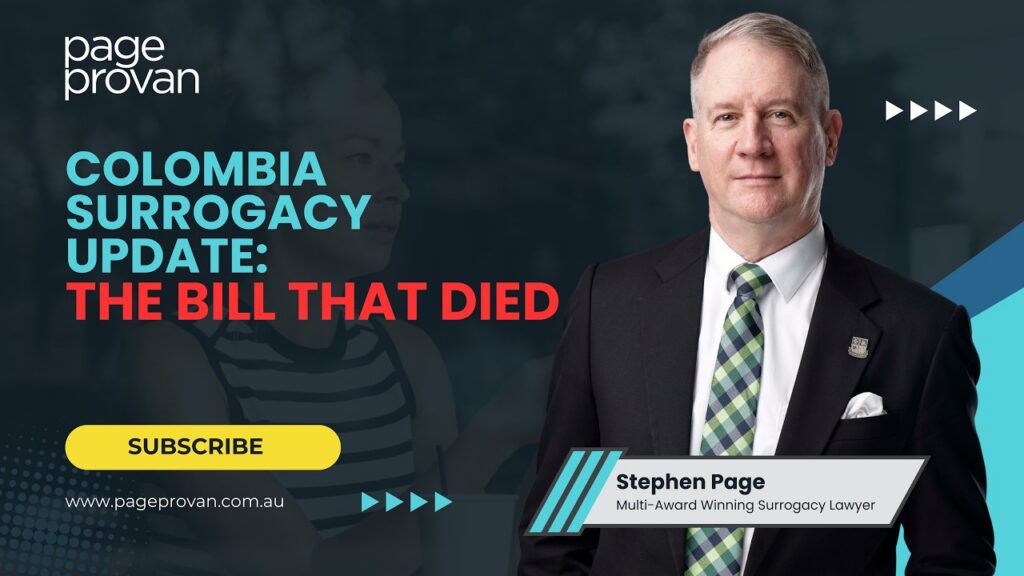 Colombia Surrogacy Update: The Bill That Died