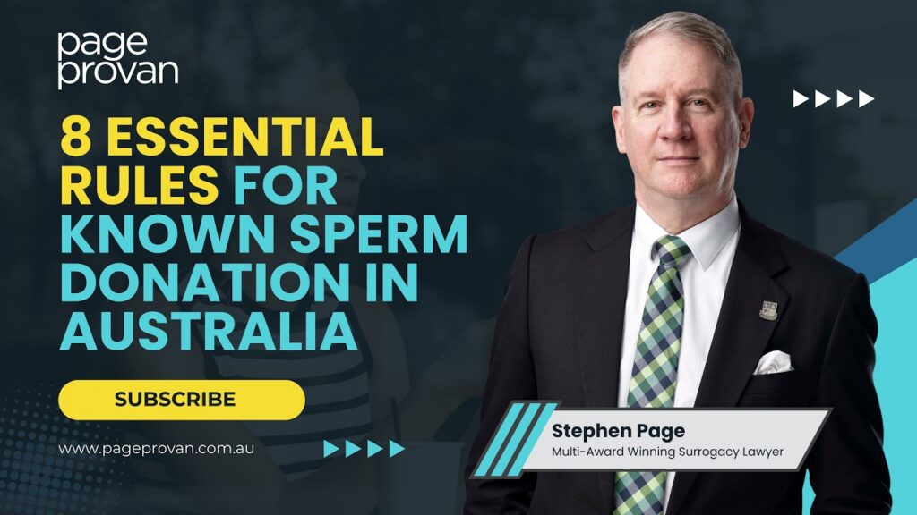 Sperm Donation in Australia: 8 Rules You Must Know