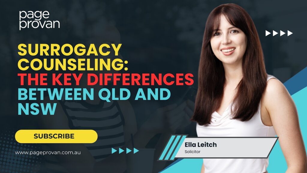 Surrogacy Counselling: Queensland vs NSW Differences