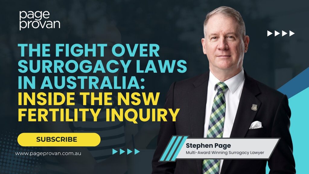 NSW Fertility Inquiry: Surrogacy Evidence Under Fire