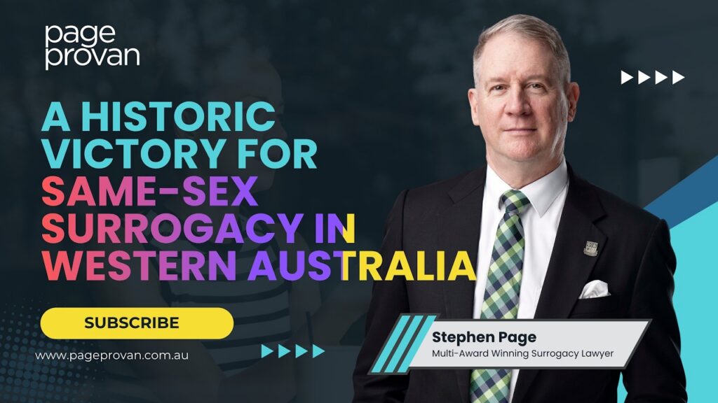 WA Surrogacy Law: Same-Sex Couples Win Landmark Case