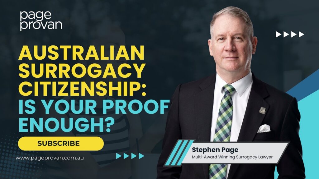 Australian Citizenship by Descent: Surrogacy Proof Guide