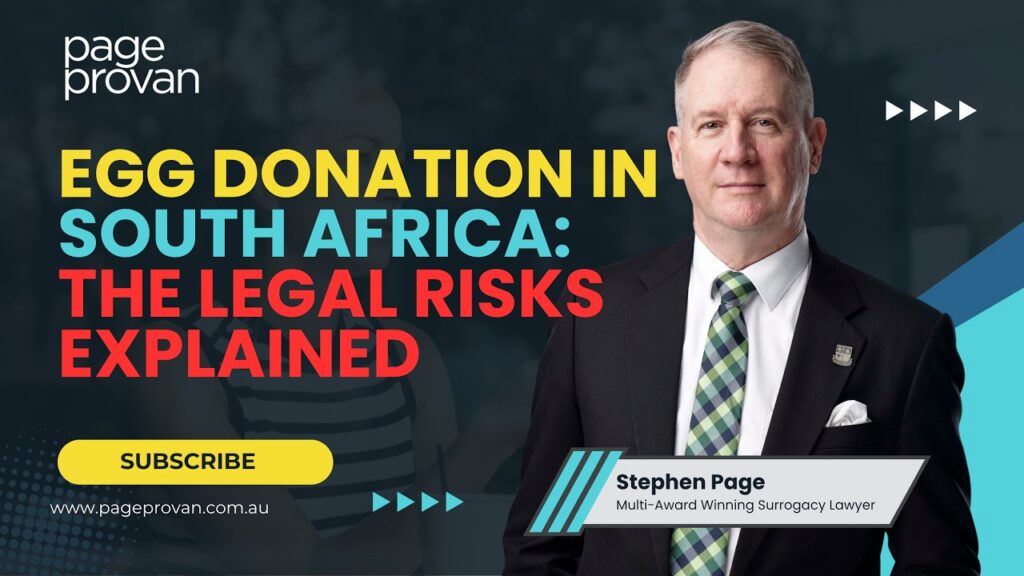 Egg Donation in South Africa: Legal Risks for Aussies