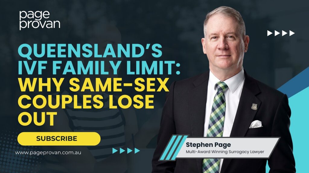 Sperm Donor Family Limits: QLD's Impact on Same-Sex Couples