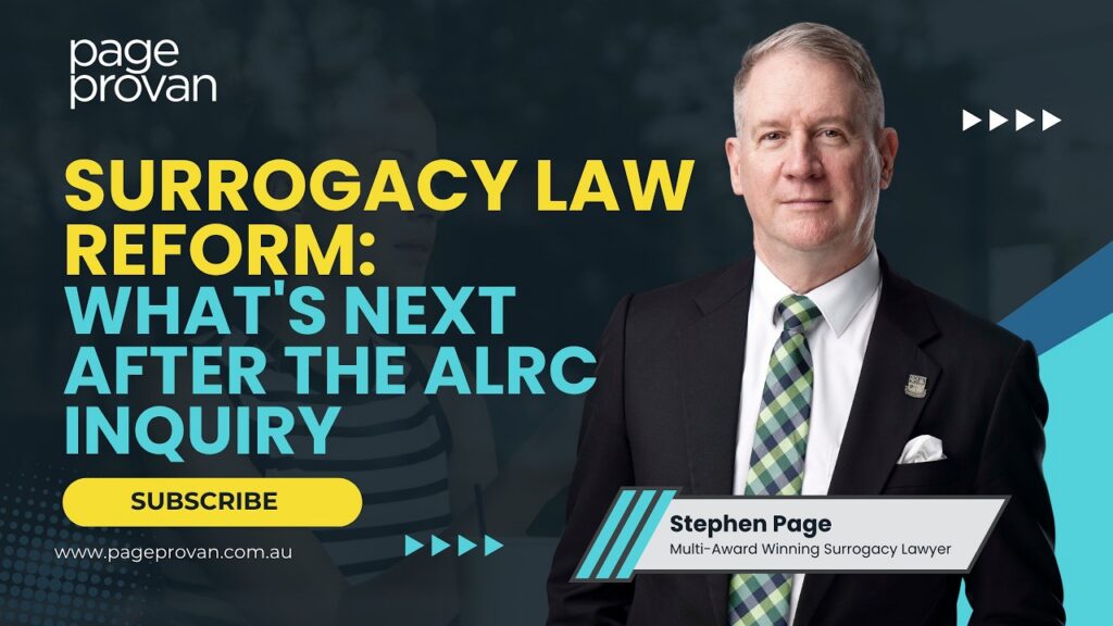 Surrogacy Law Reform Australia: What's Next After ALRC?