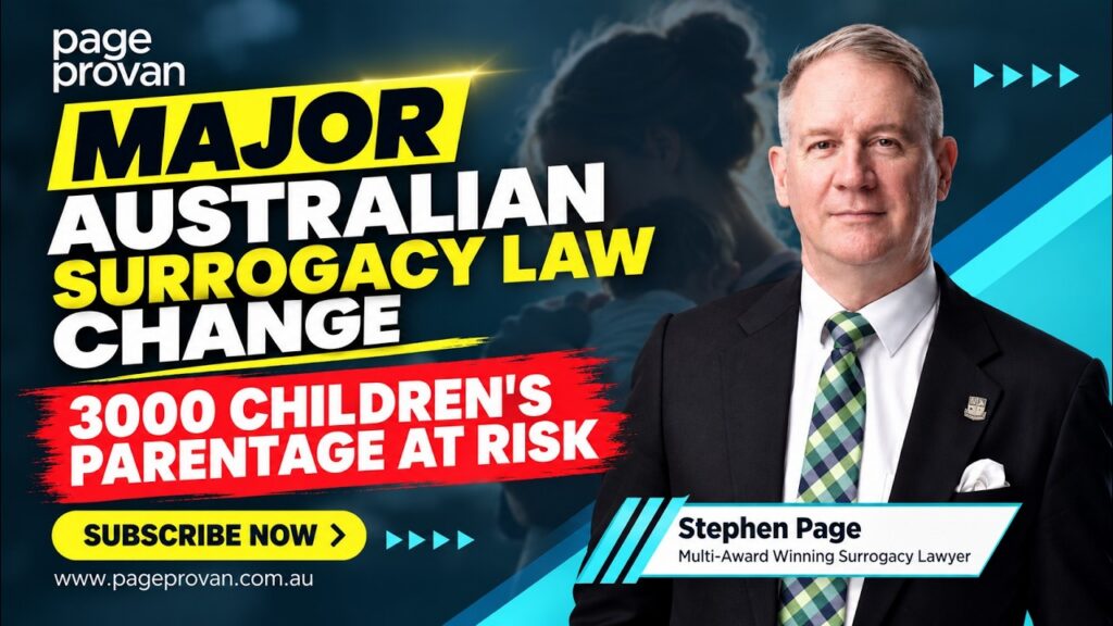 Surrogacy Parentage Law Change: Is Your Child at Risk?