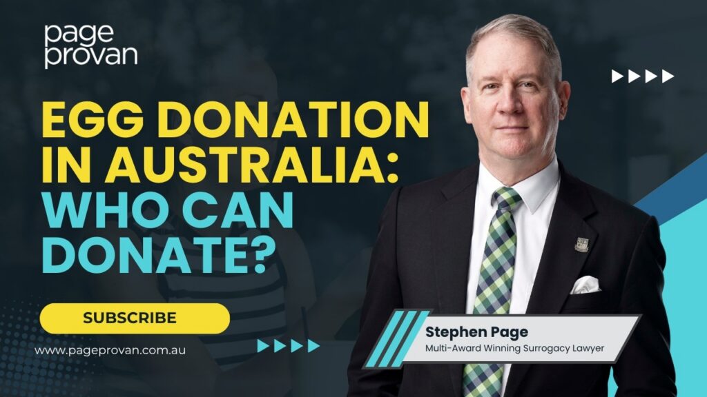 Egg Donation in Australia: Age, Consent & Who Can Donate